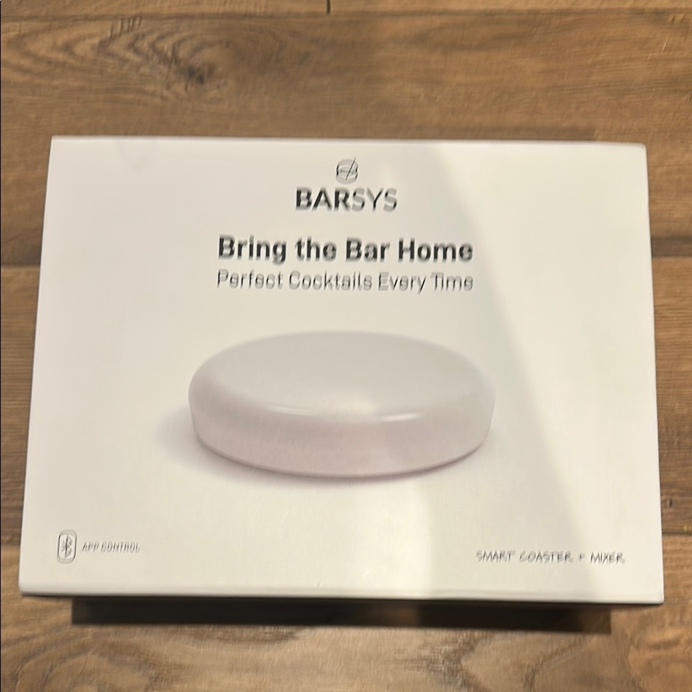Smart Coaster + Mixer - White